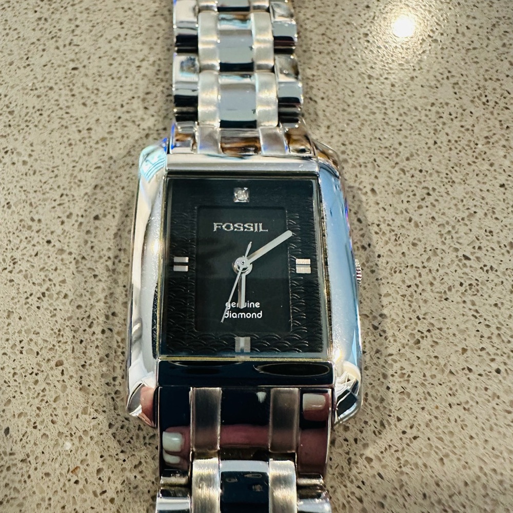 Fossil Silver Bracelet Watch